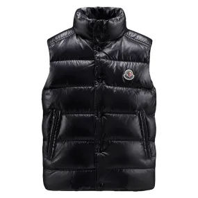 Black Puffer Tib Gilet