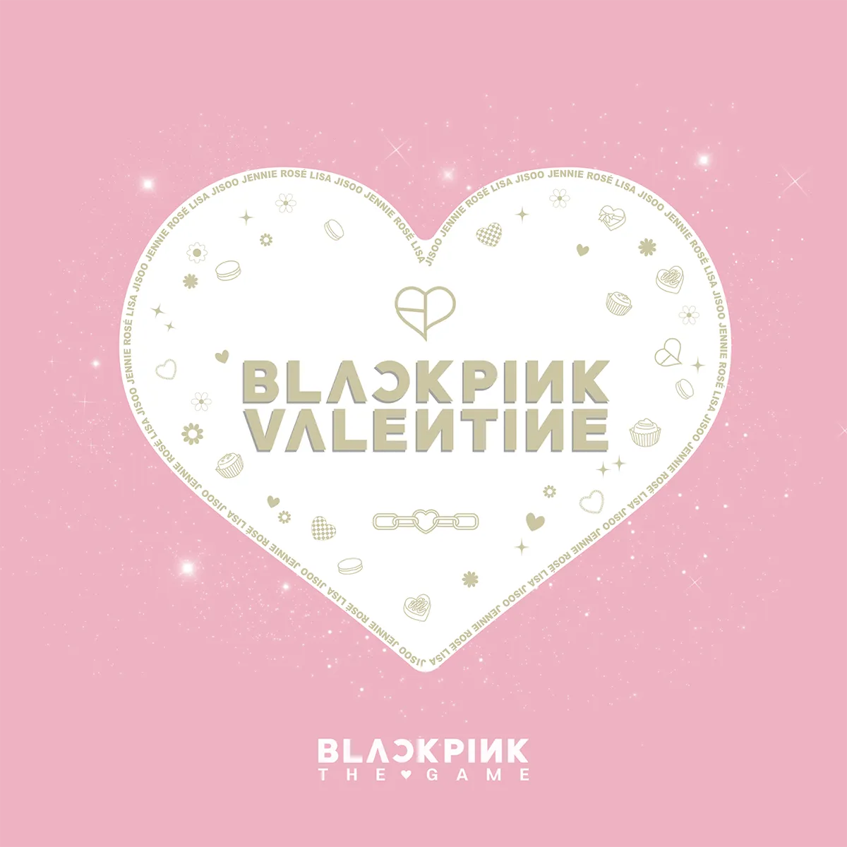 BLACKPINK - BLACKPINK : THE GAME PHOTOCARD COLLECTION [LOVELY VALENTINE EDITION]