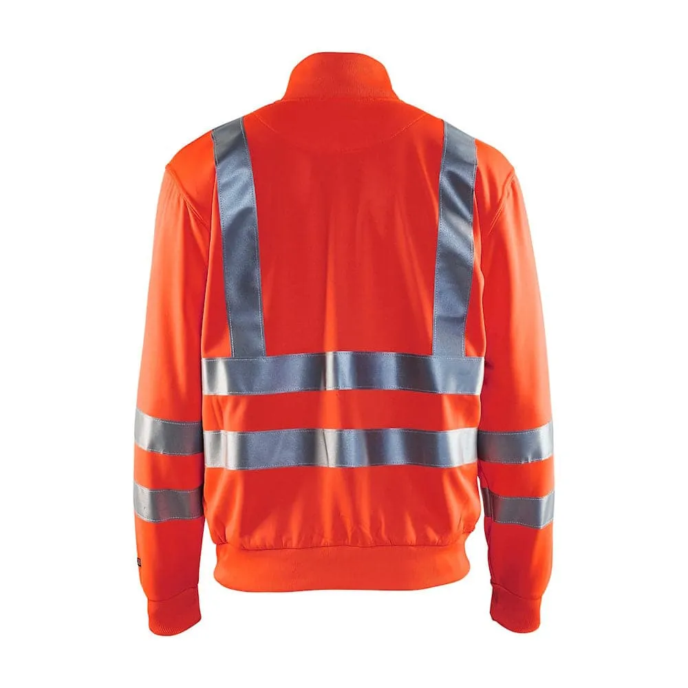 Blaklader 3358 Hi-Vis Full Zip Sweatshirt