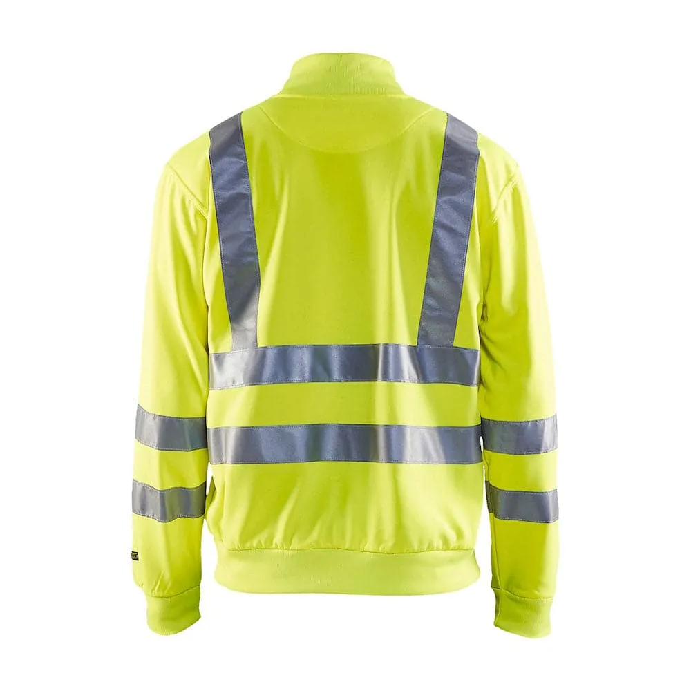 Blaklader 3358 Hi-Vis Full Zip Sweatshirt