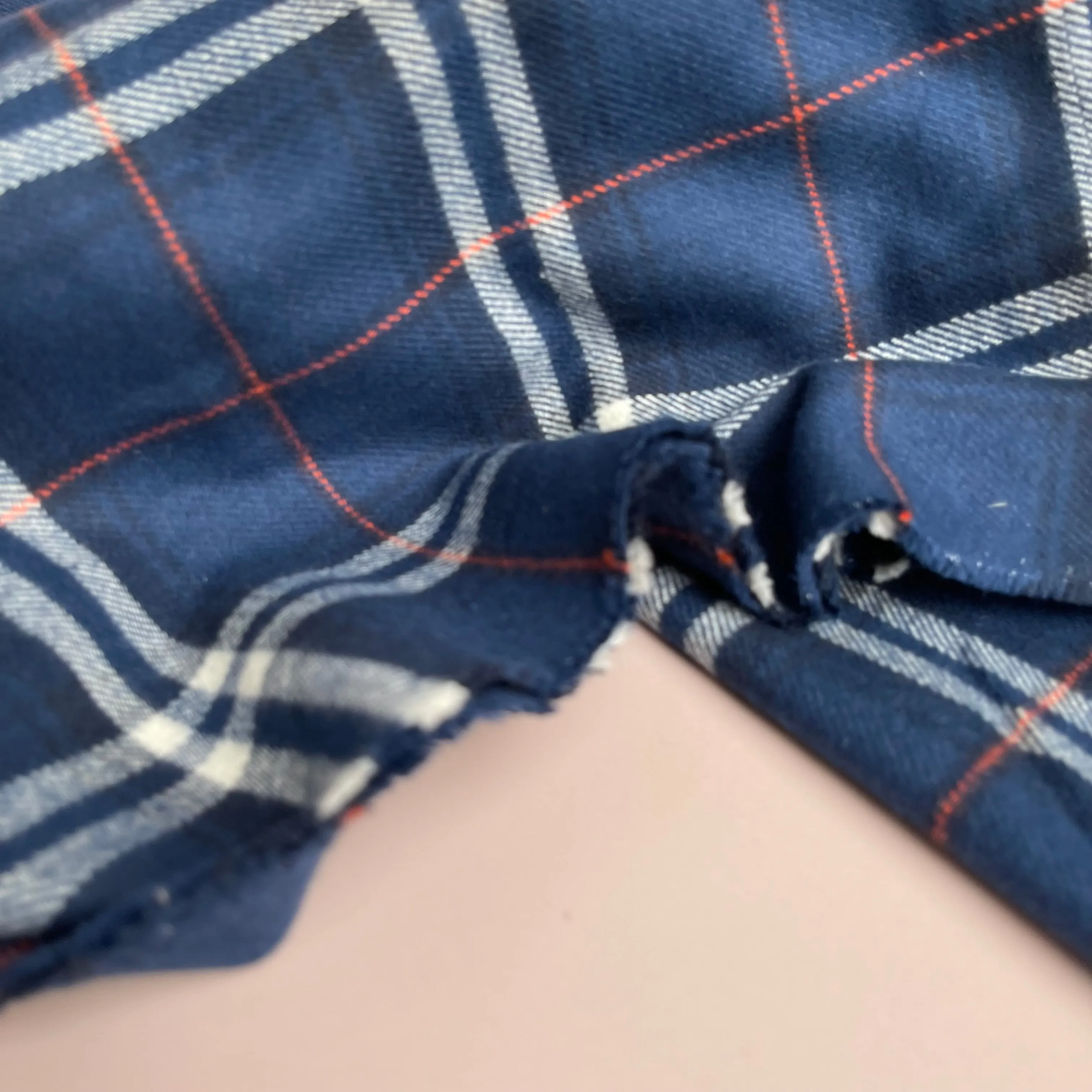 Blue Tahoe Cotton Flannel