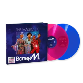 Boney M. / The Magic Of Boney M. (Special Remix Edition) Transparent Magenta & Blue LP Vinyl