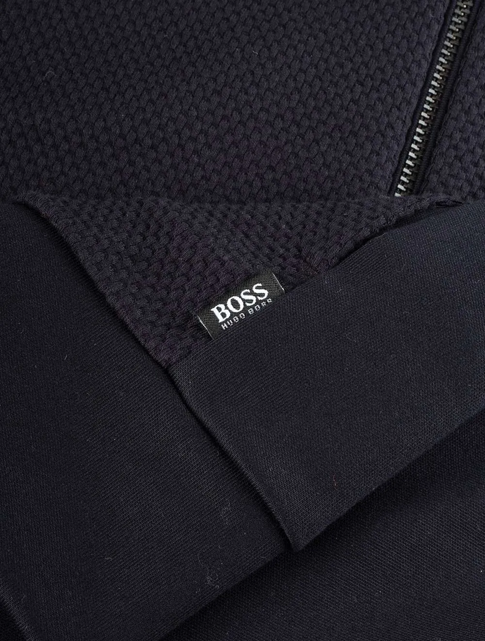 Boss Skiles Full Zip Sweatshirt Blue