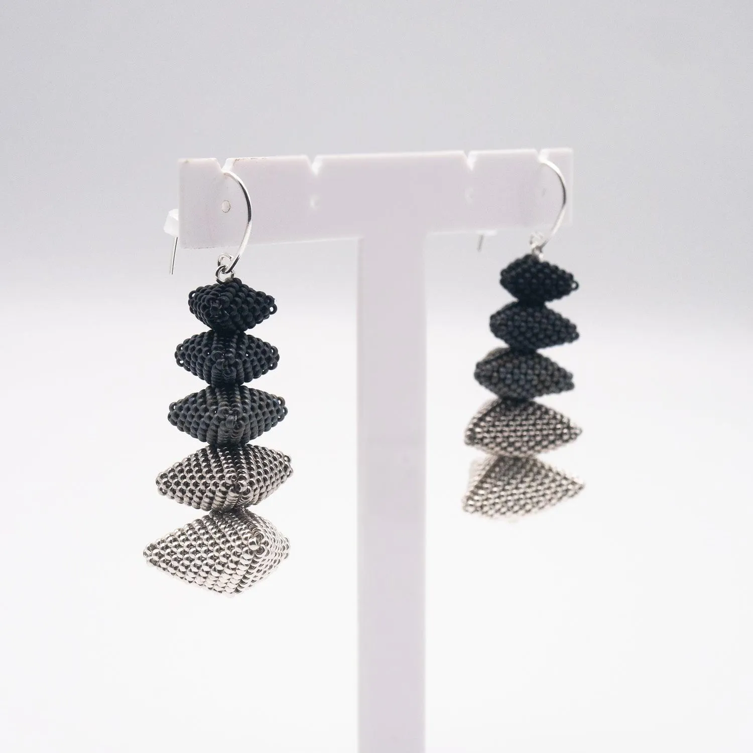 Boucles d'oreille 12 APOTRES en perles de rocaille japonaises