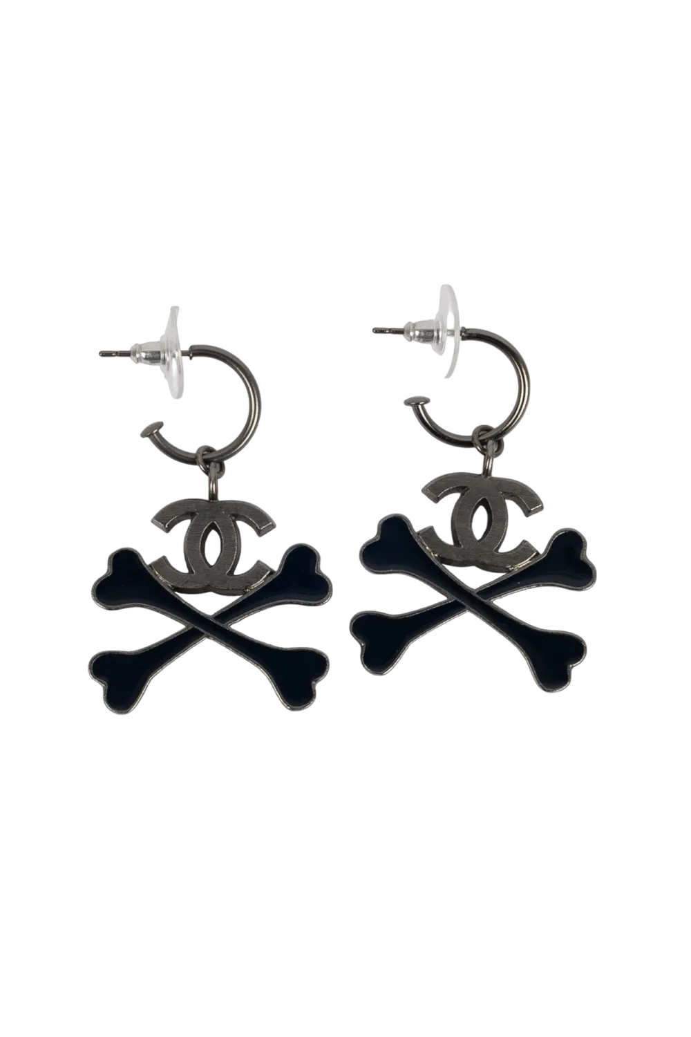 Boucles d'oreilles "Os" Chanel