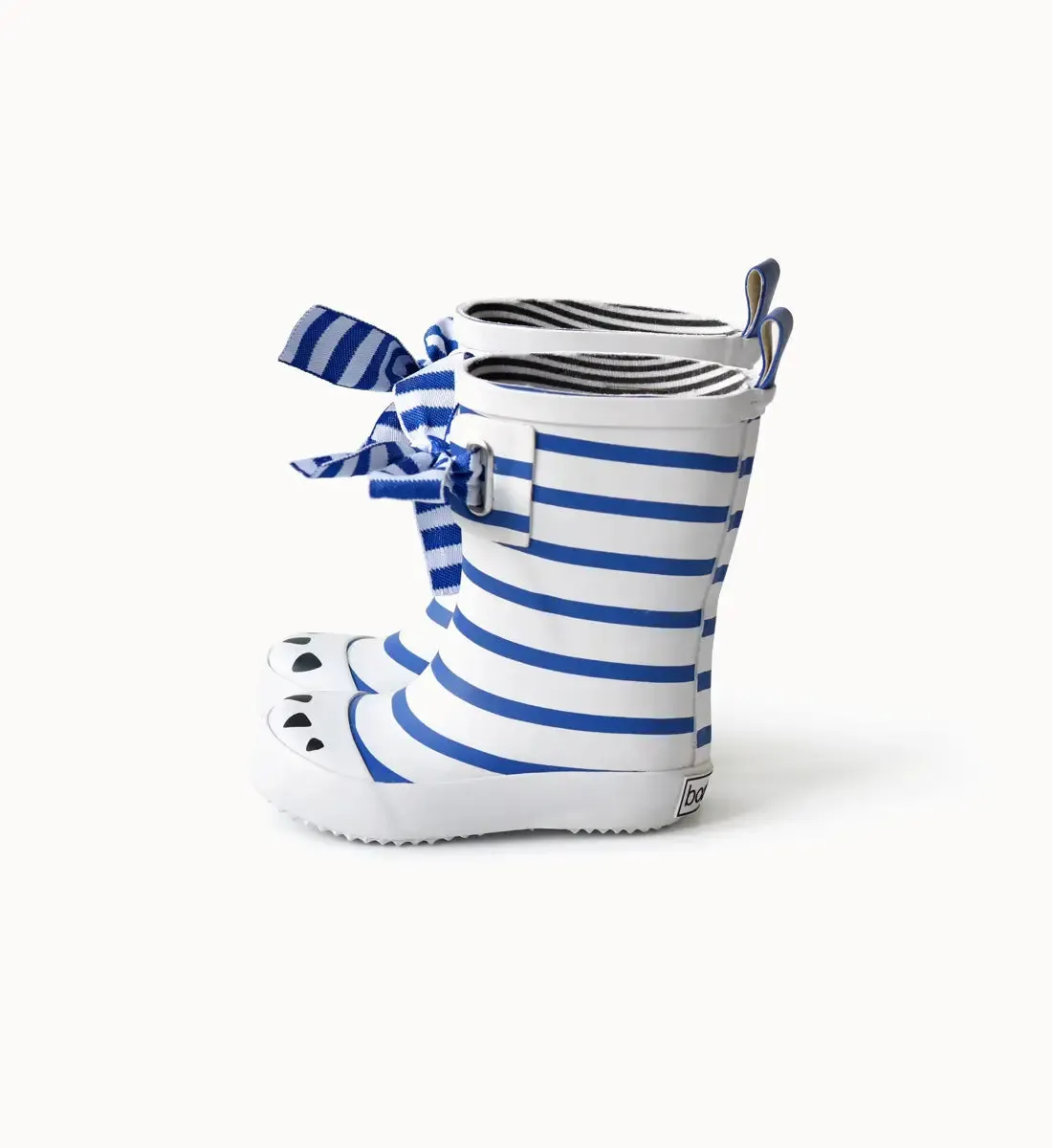 BOXBO Kerran Marine-Stripe Kids Rainboots