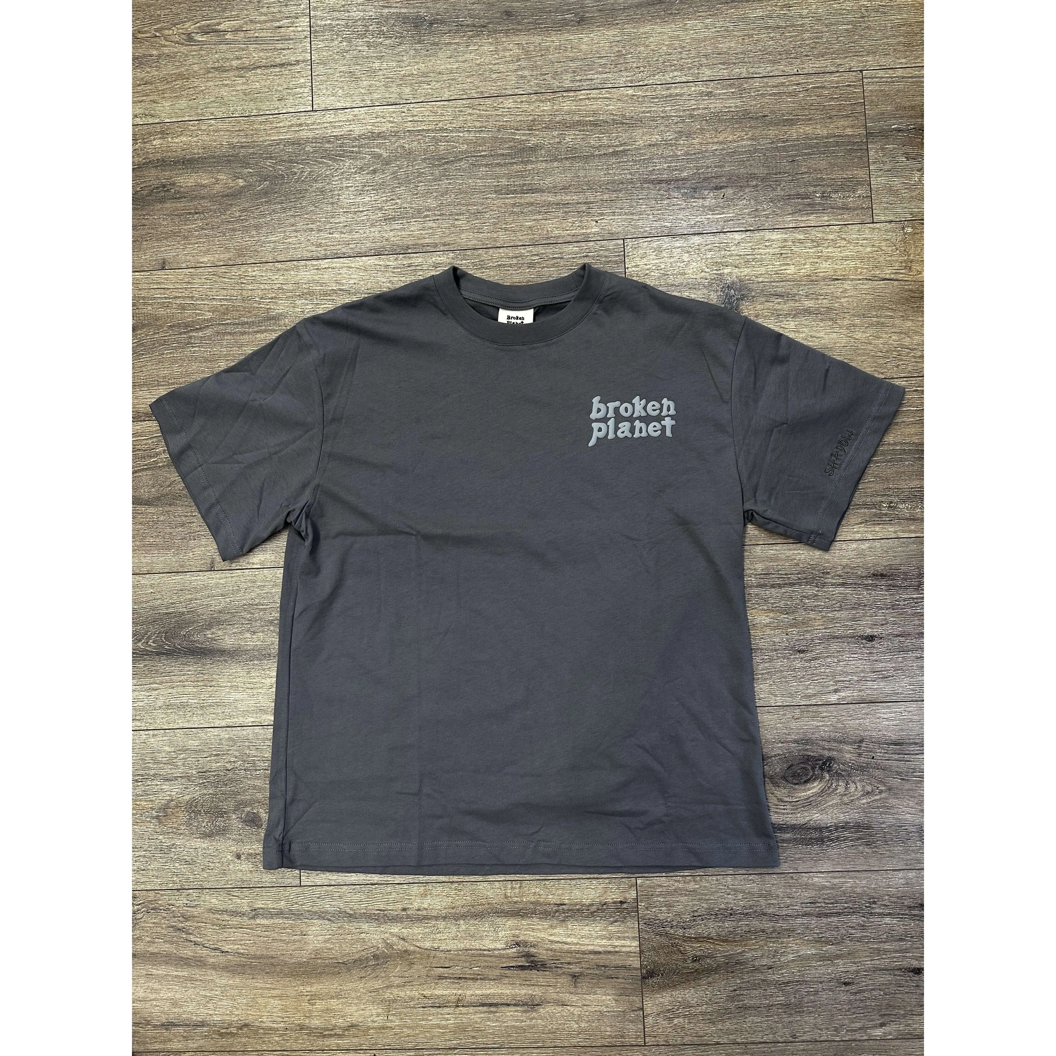 Broken Planet Market Basics T-Shirt Shadow Grey