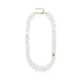 Bubbles White Necklace