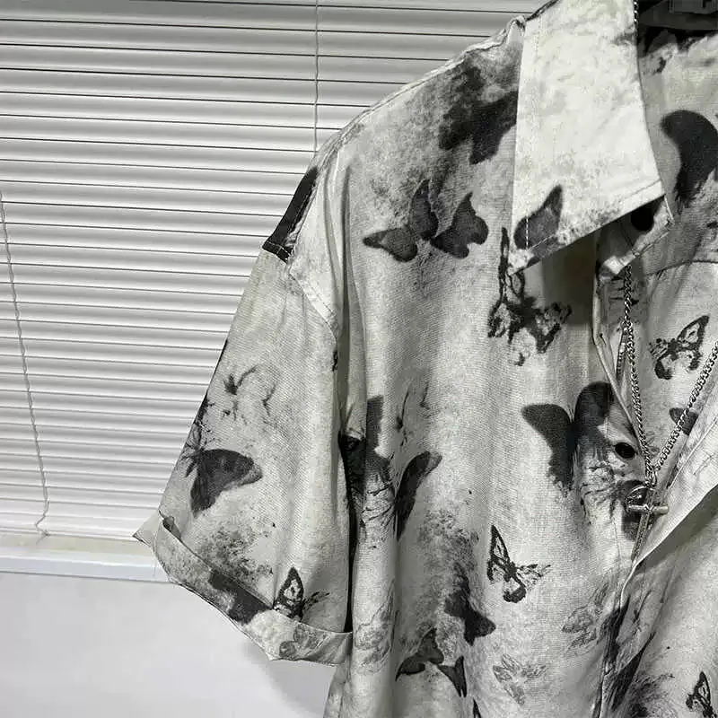 Butterfly Print Shirt