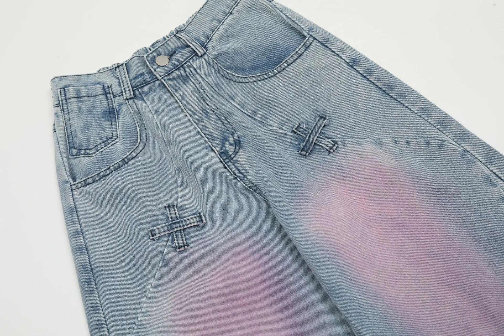 Butterfly | Vintage American Style Drawstring Jeans