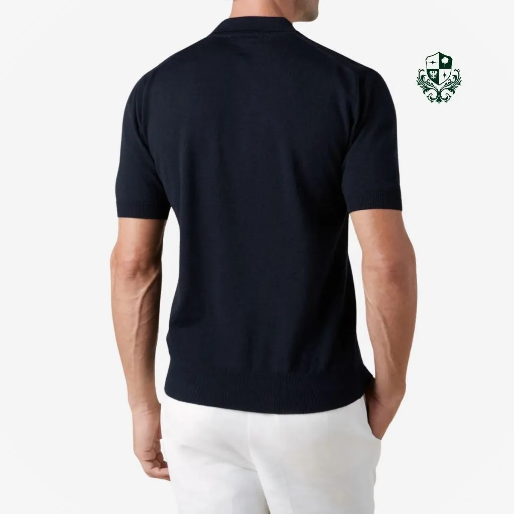 Camisa Polo Saragoça Gola Clássica Cubana