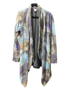 Cardigan By Alberto Makali In Animal Print, Size: M