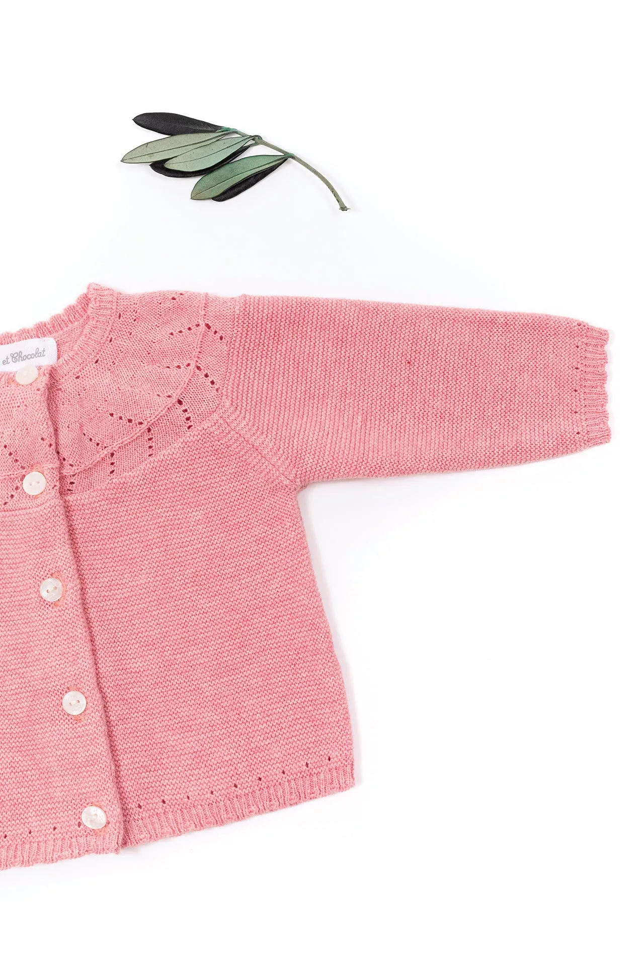 Cardigan - Peony Knitwear Openwork