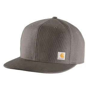 Carhartt Men's Firm Duck Flat Brim Cap