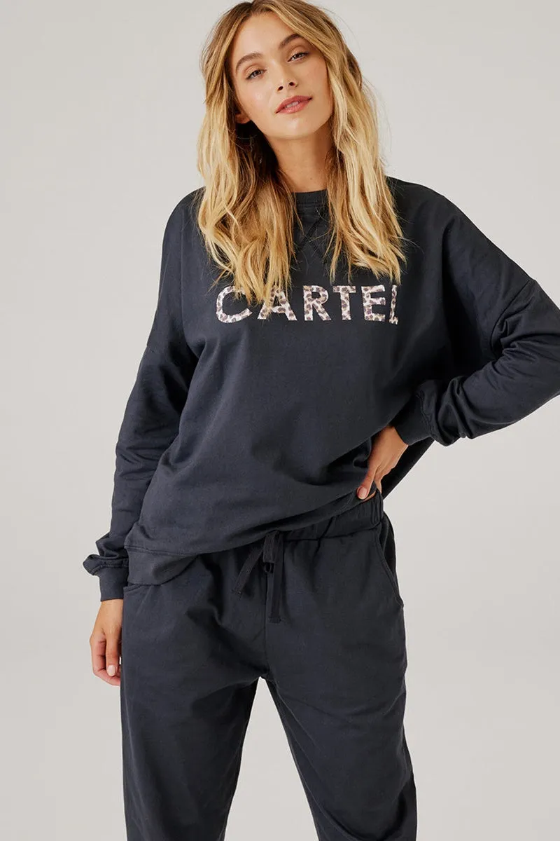 Cartel & Willow - Izzy Sweater - Charcoal