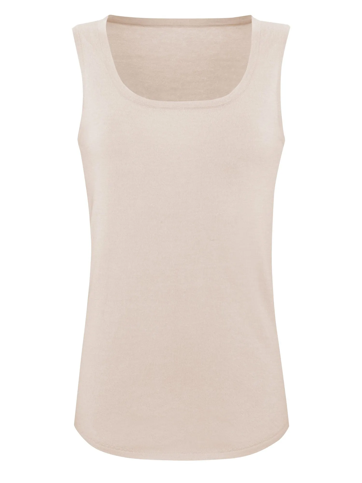 Cashmere top "Skin" - nude