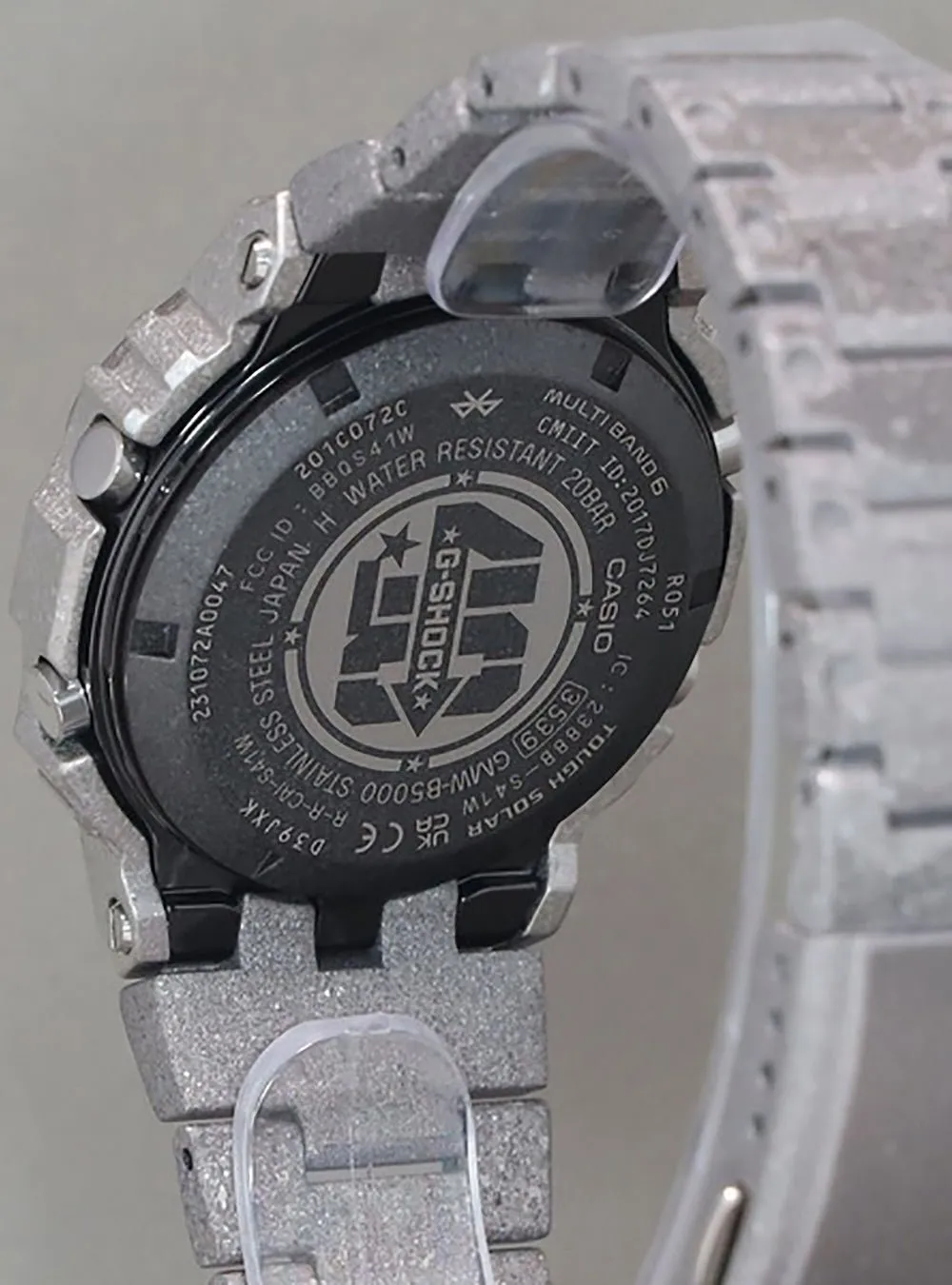 CASIO G-SHOCK 40TH ANNIVERSARY RECRYSTALLIZED FULL METAL 5000 SERIES GMW-B5000PS-1JR MADE IN JAPAN JDM