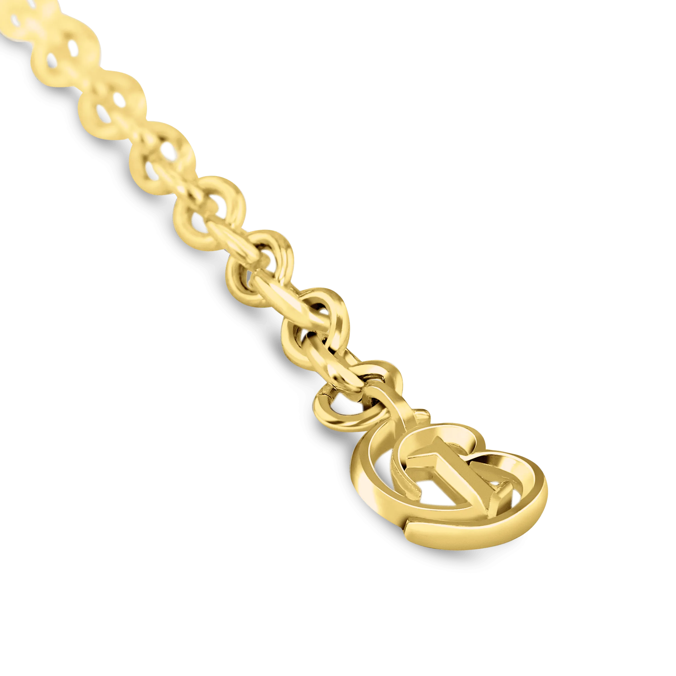 CB Charm Bracelet - 9ct Yellow Gold