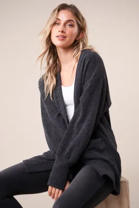 Central Perk Oversized Ribbed Cardigan Sweater