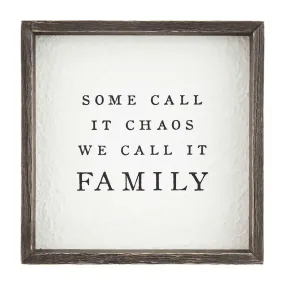 Chaos Small Black Plaque