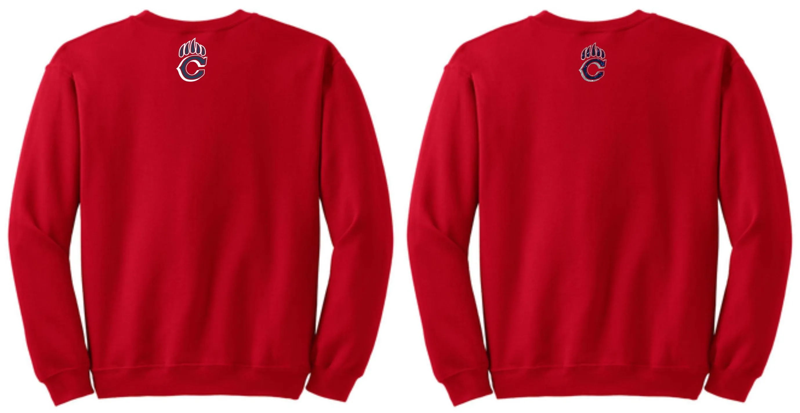 Chap Flag Football Crewneck Sweatshirt- 4 design options