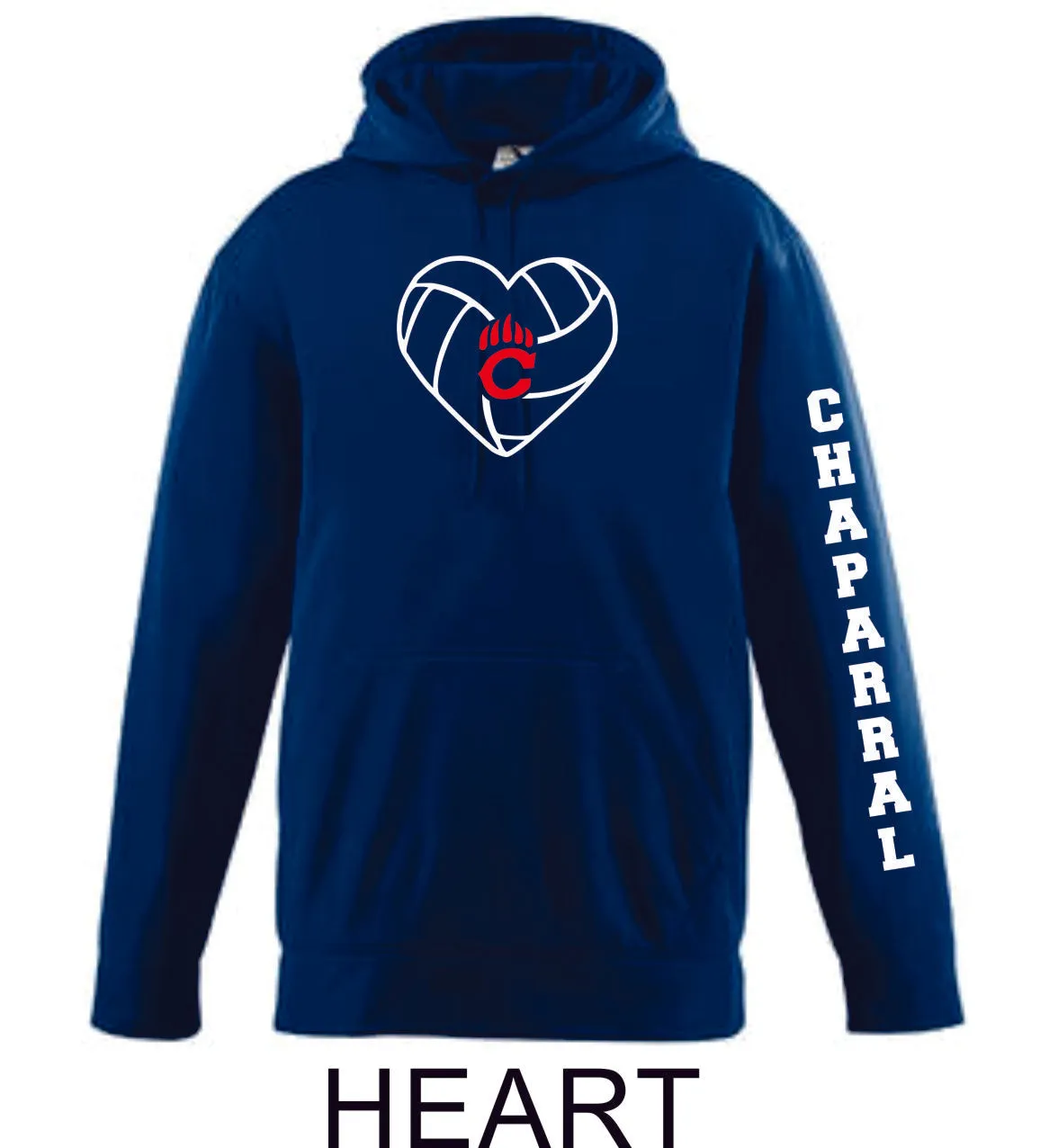 Chap Volleyball Performance Sweatshirt in 4 Designs