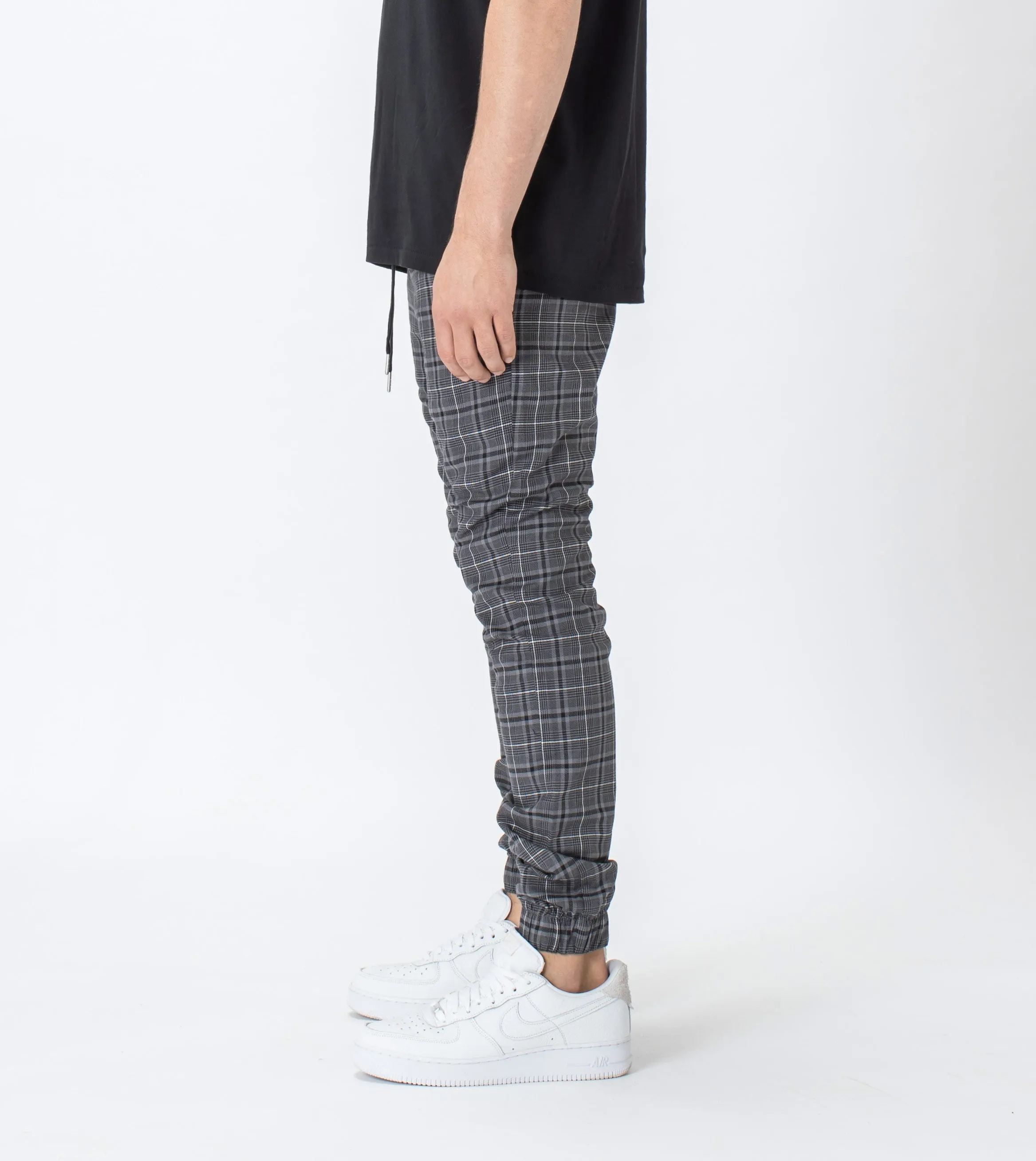 Check Sureshot Jogger Dk Grey