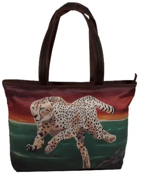 Cheetah Purrfect Tote - Twilight Run