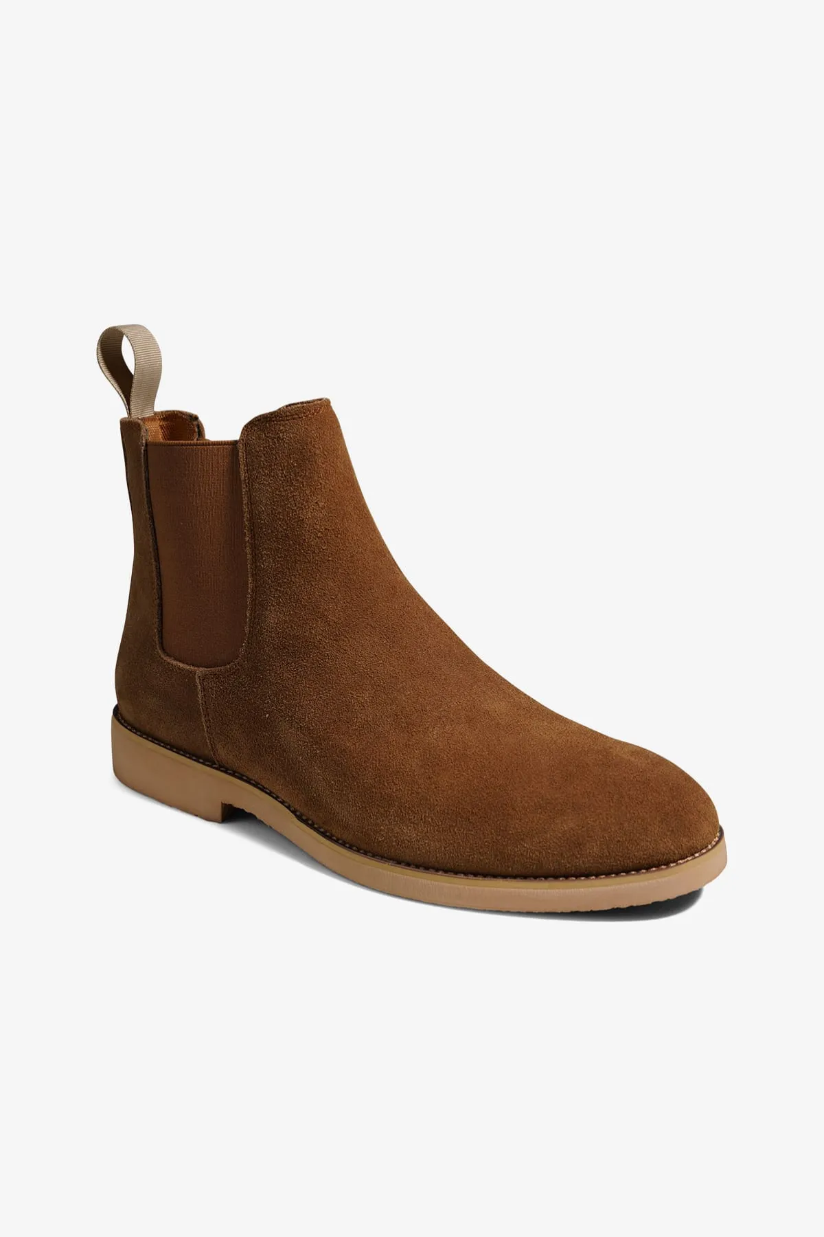 Chelsea Boots - Mørk Beige