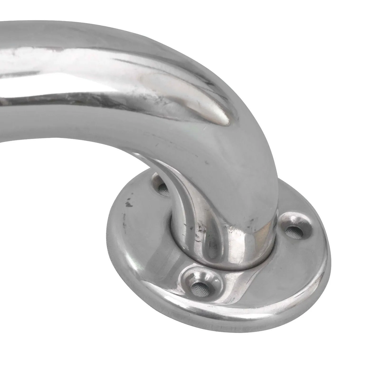 Chrome Grab Bar - Mobility Straight Chrome-Plated Wall Bar - 16" (400mm)