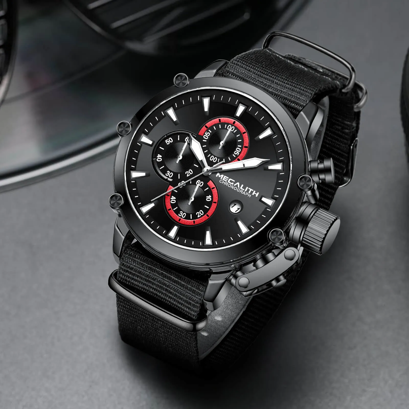 Chronograph Watch | Nylon Band | 8262M