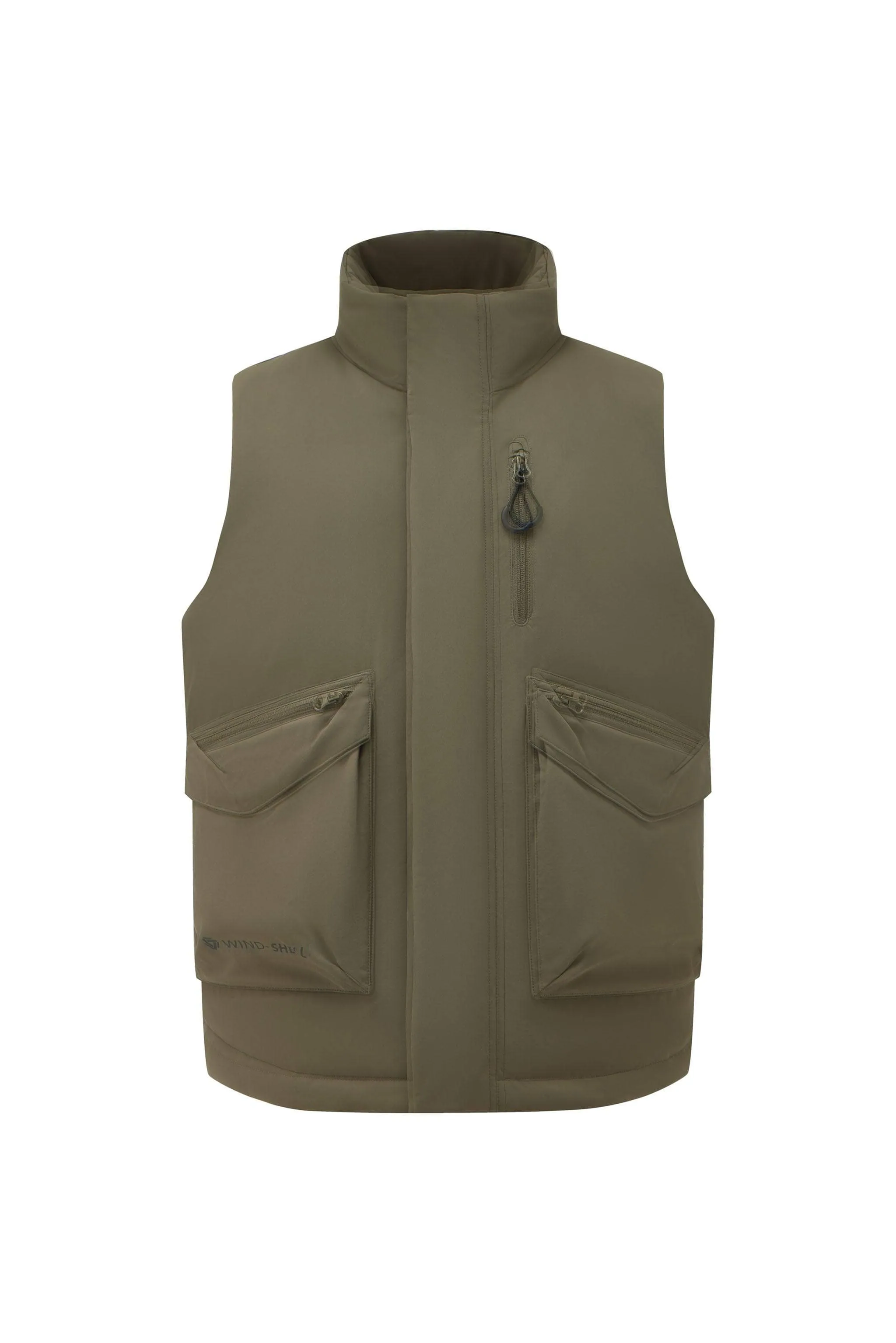 Classic Standing Collar Down Gilet 5270