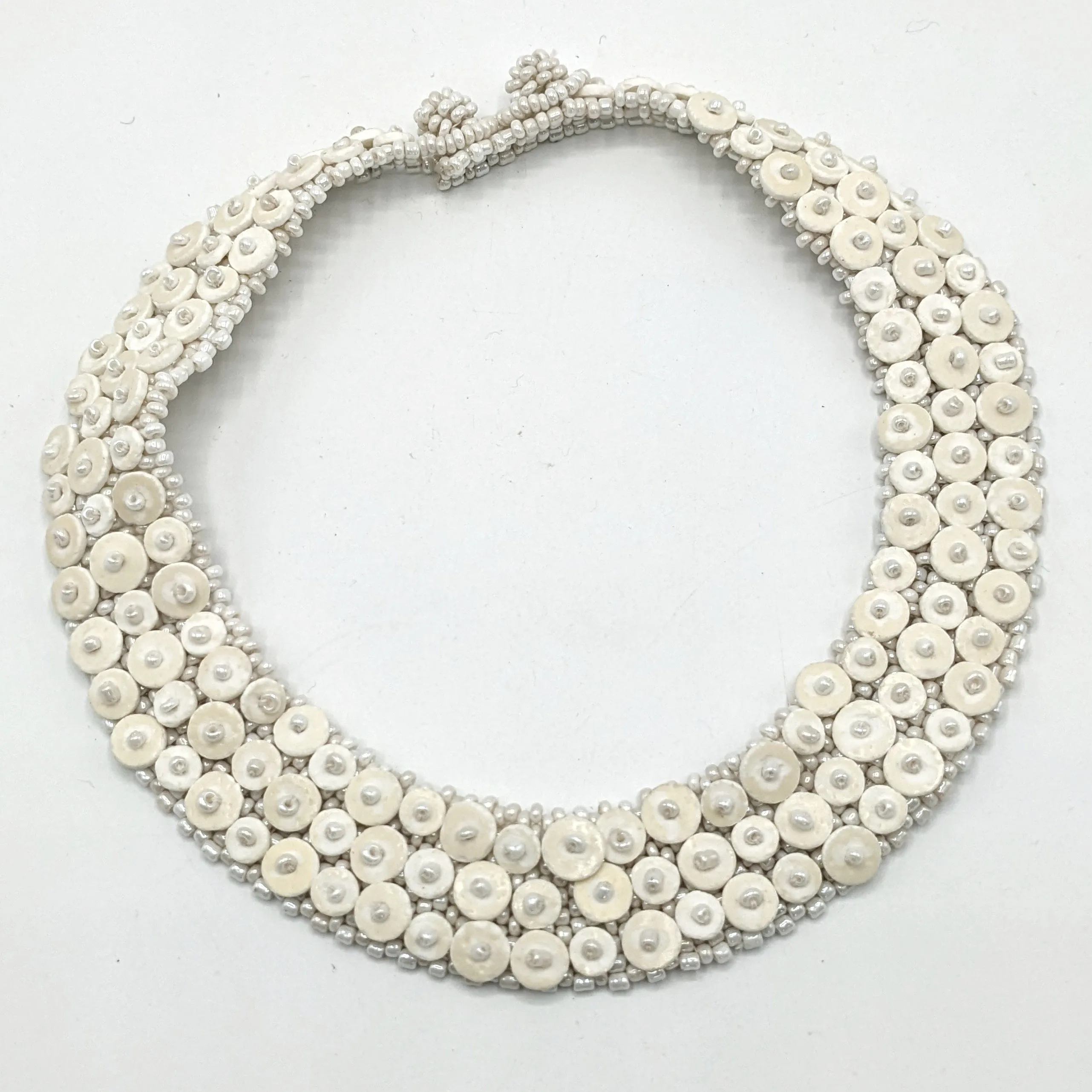 Collier Skoonheid ter en coquille d'œuf d'autruche durable