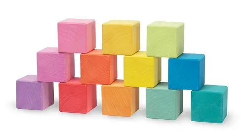 Coloured Construction Cubes