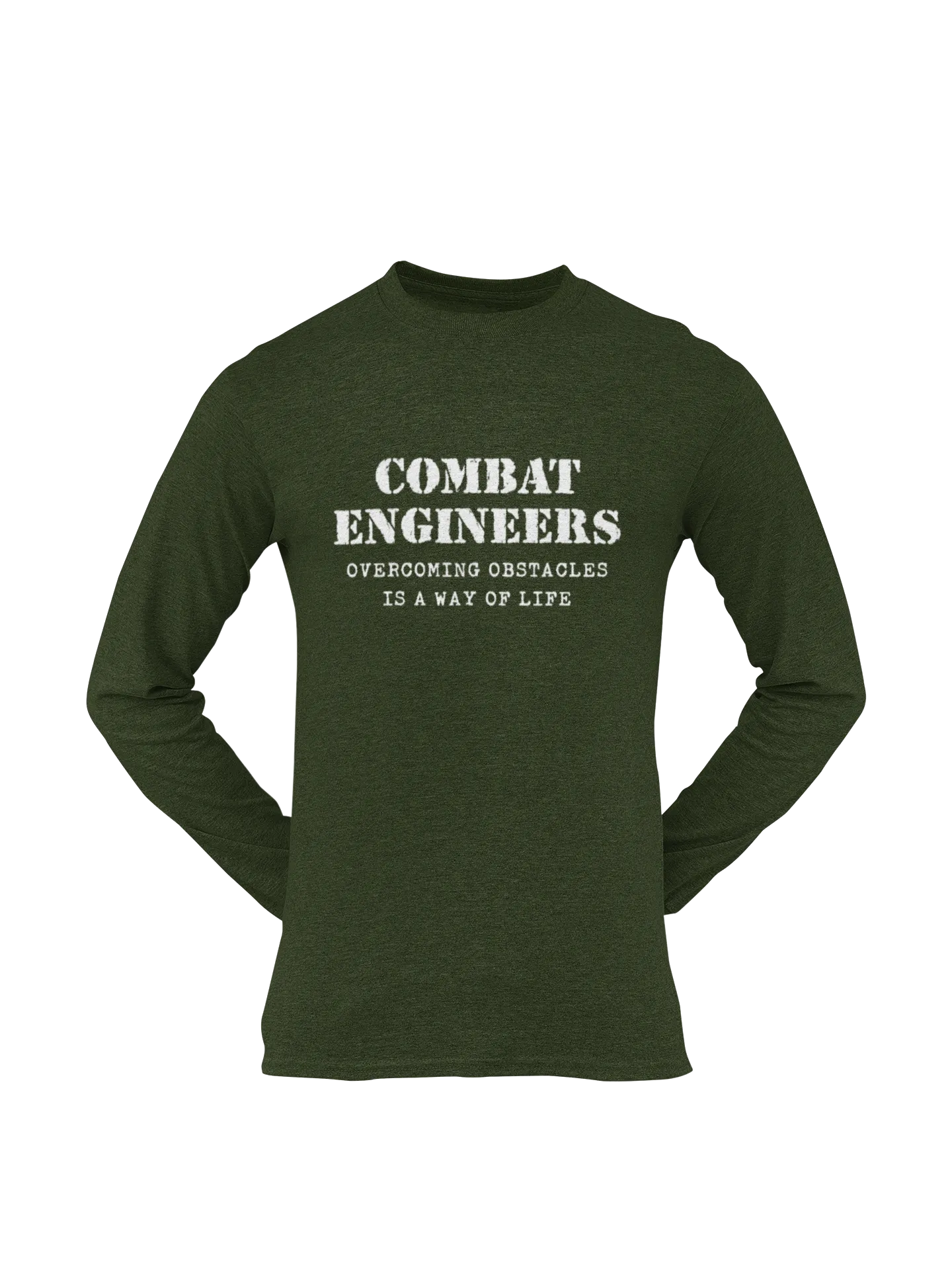 Combat Engineer T-shirt - Overcoming Obstacles..... (Men)