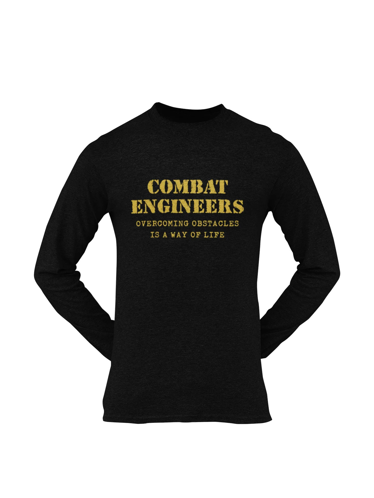 Combat Engineer T-shirt - Overcoming Obstacles..... (Men)