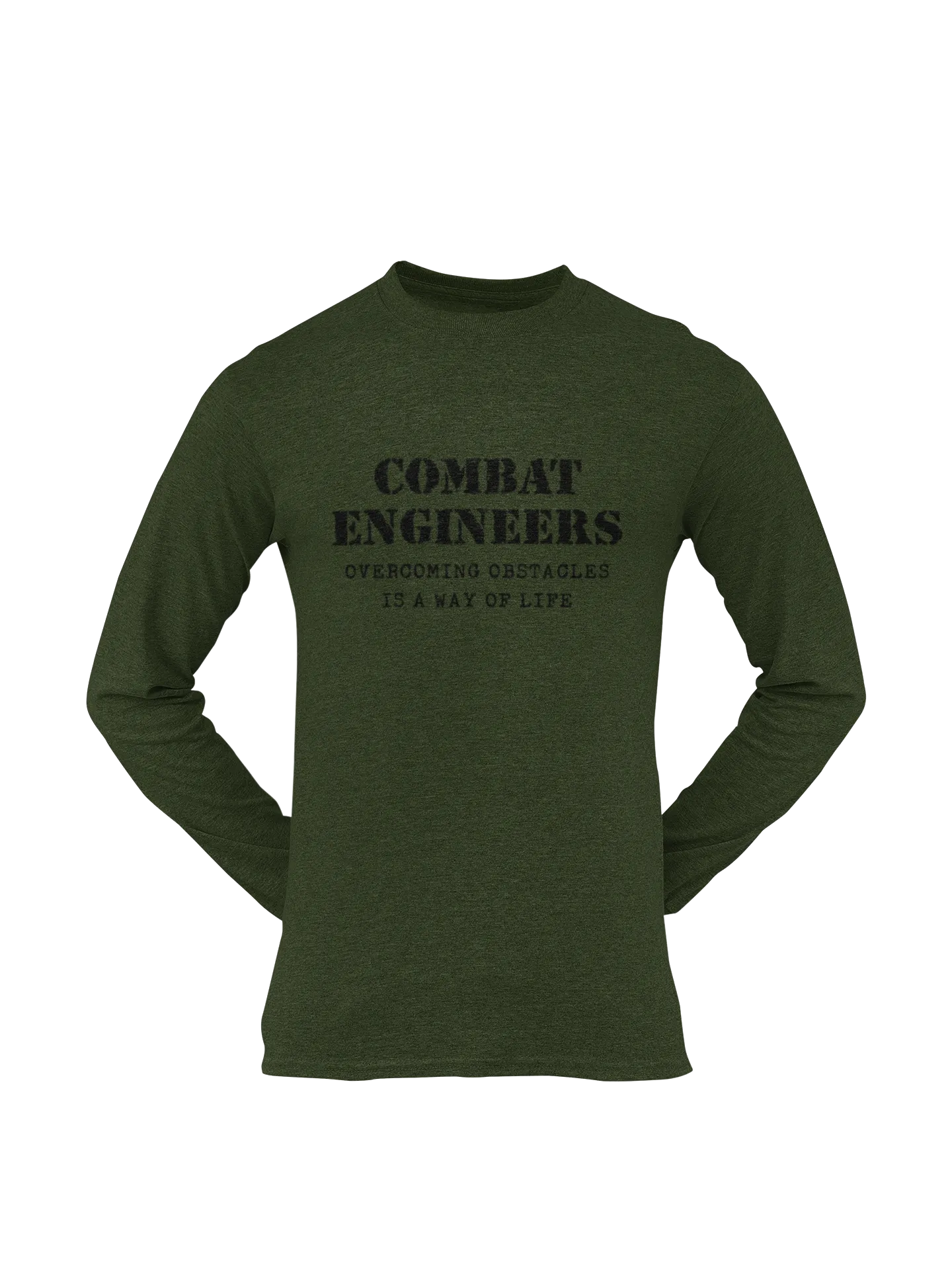 Combat Engineer T-shirt - Overcoming Obstacles..... (Men)