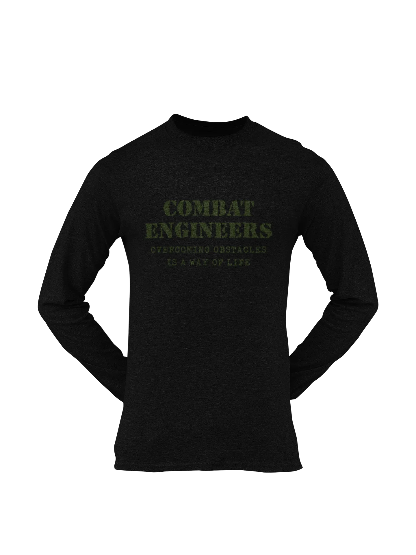 Combat Engineer T-shirt - Overcoming Obstacles..... (Men)