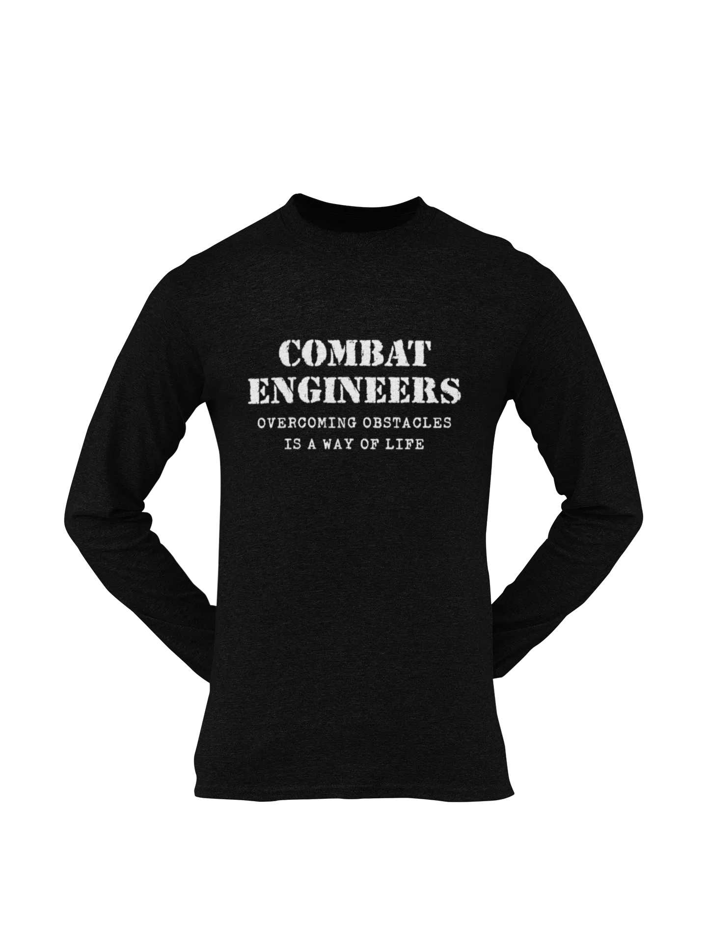 Combat Engineer T-shirt - Overcoming Obstacles..... (Men)