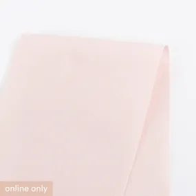 Cotton Oxford Chambray - Powder Pink (remnant)