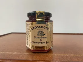 Crossogue Strawberry & Champagne Jam 225g