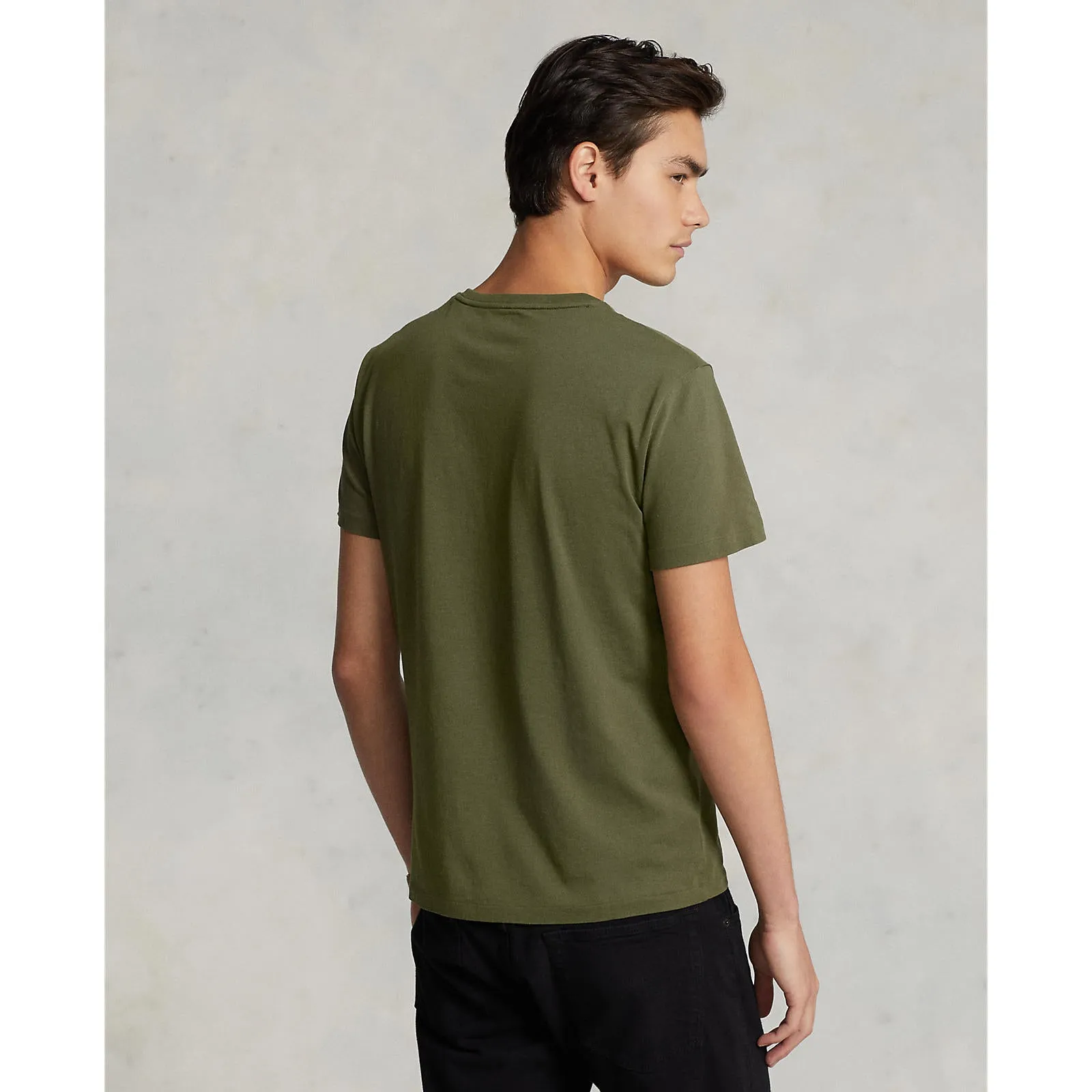 Custom Fit Jersey Crewneck T-Shirt - Sage Green