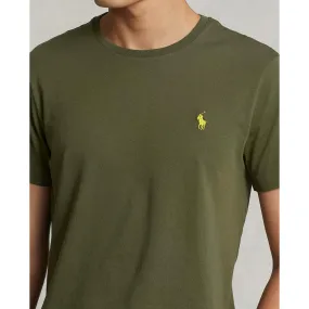 Custom Fit Jersey Crewneck T-Shirt - Sage Green