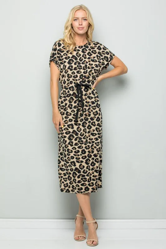 Daphne Print Midi Dress