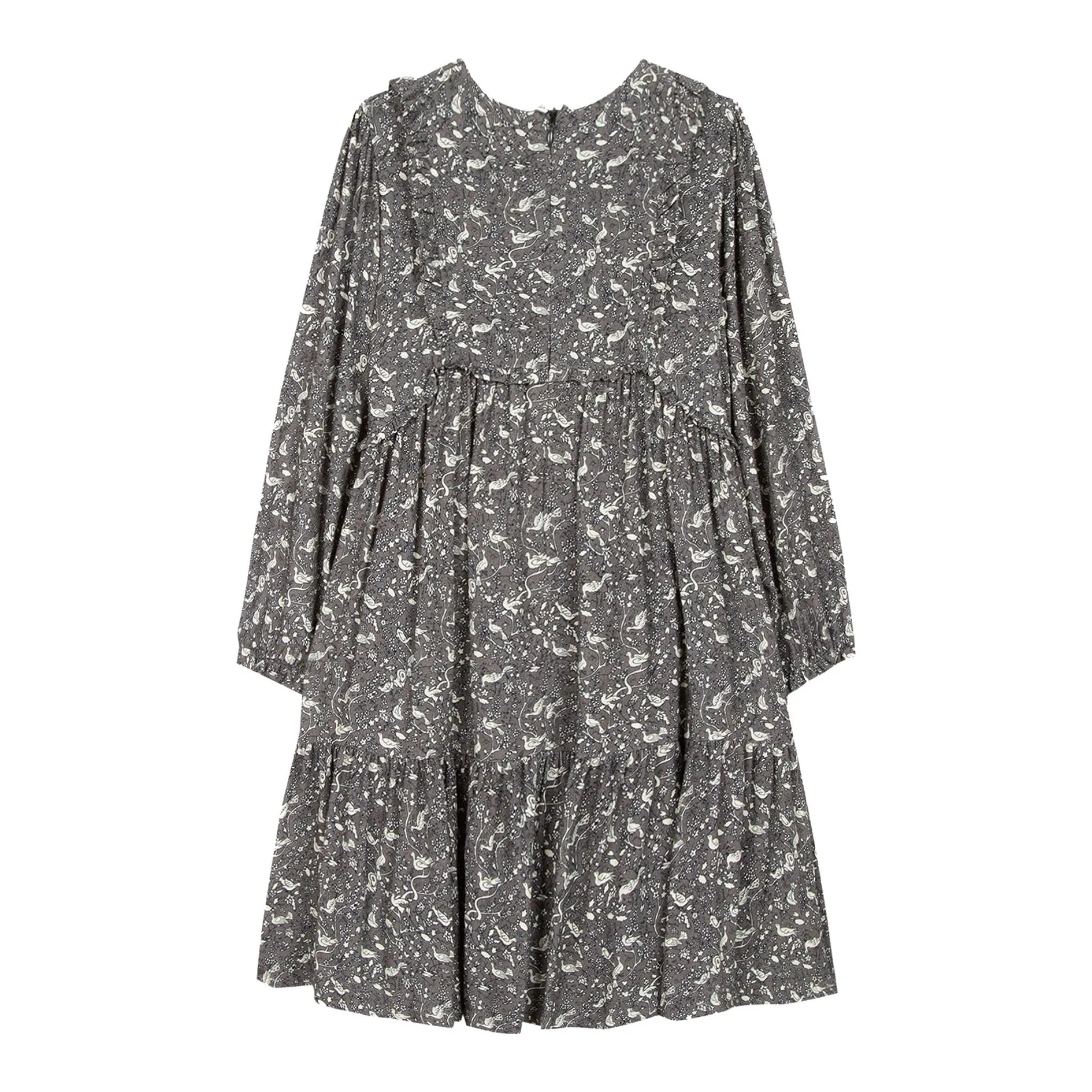 Dark Grey Girl Dress