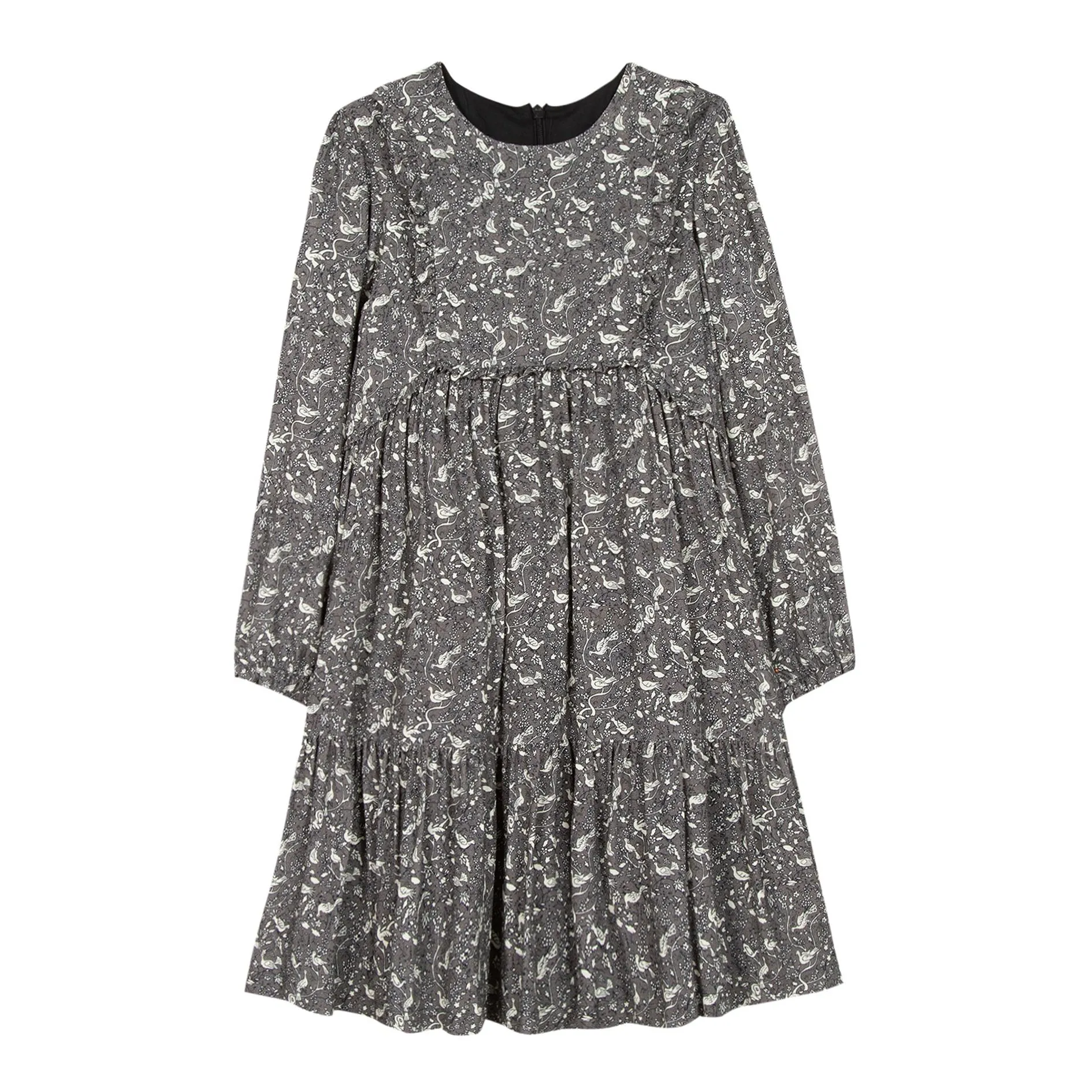 Dark Grey Girl Dress