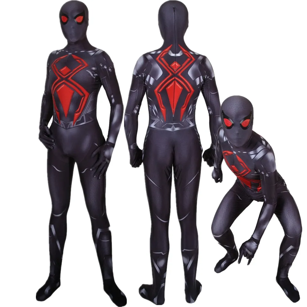 Dark PS4 SPIDERMAN Costume for Men