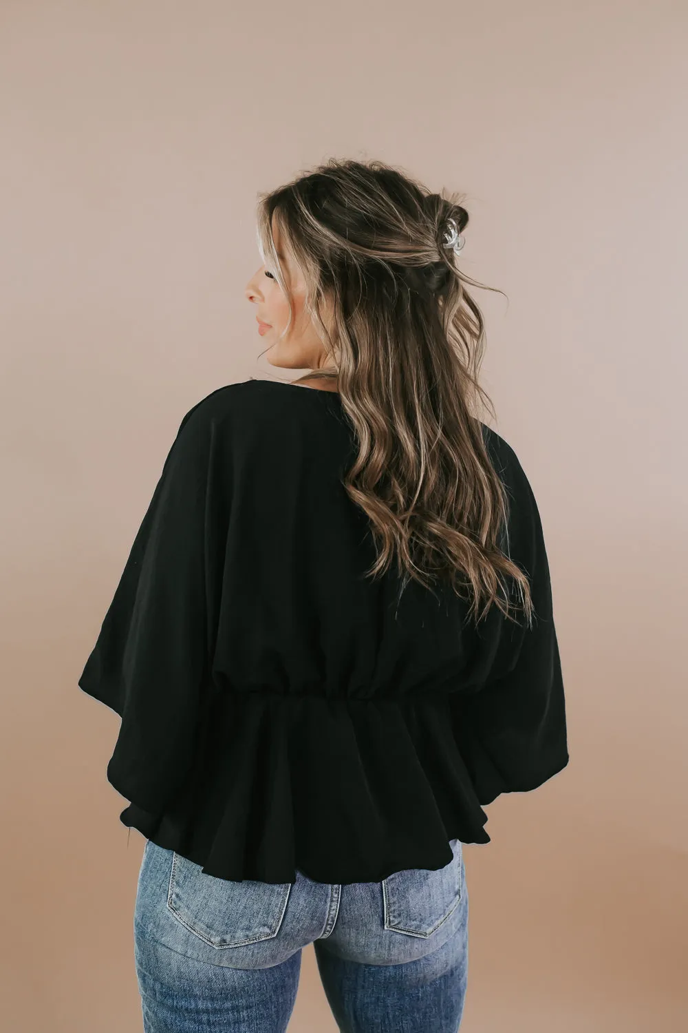 Delighted Dreamer Blouse, Black