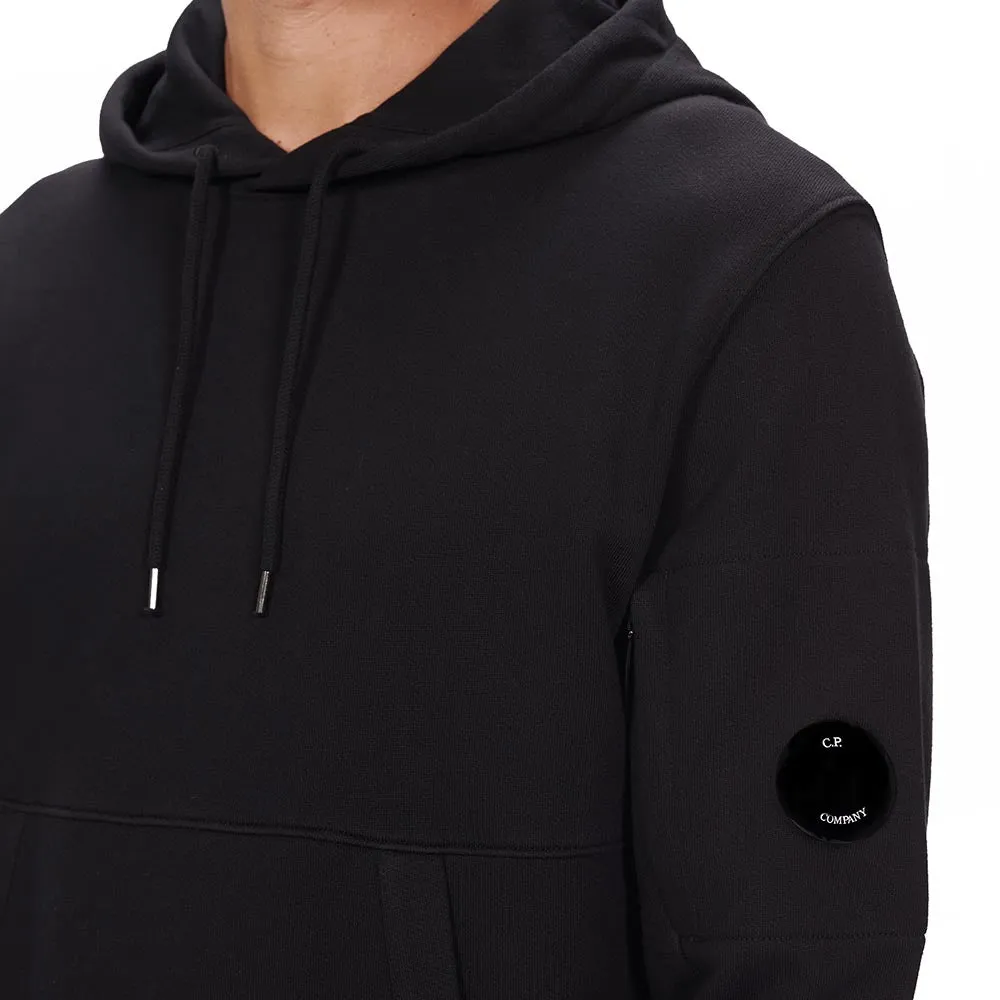 DIAGONAL RAISED FLEECE HOODIE