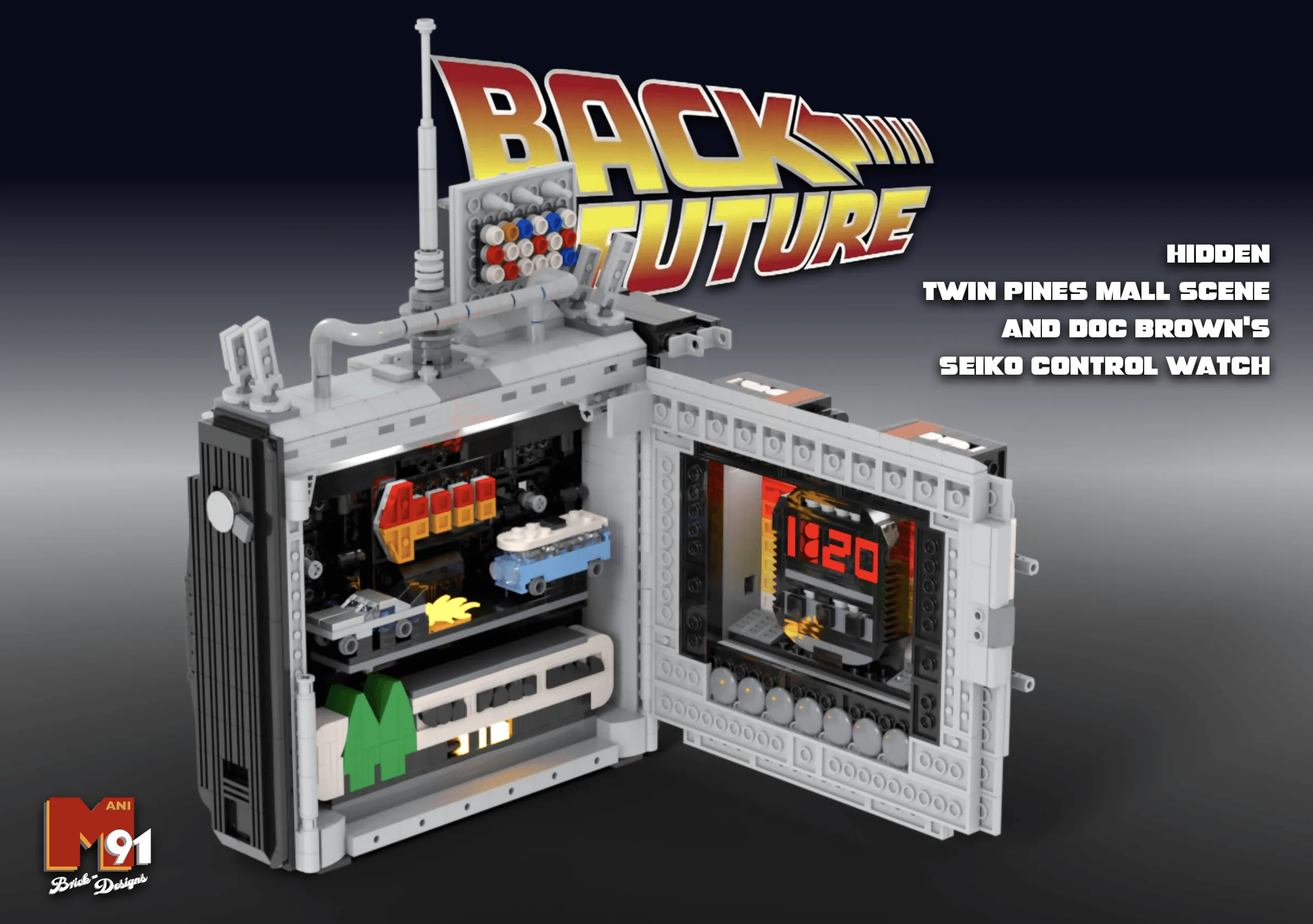 Doc Brown's Futaba DeLorean Remote Control